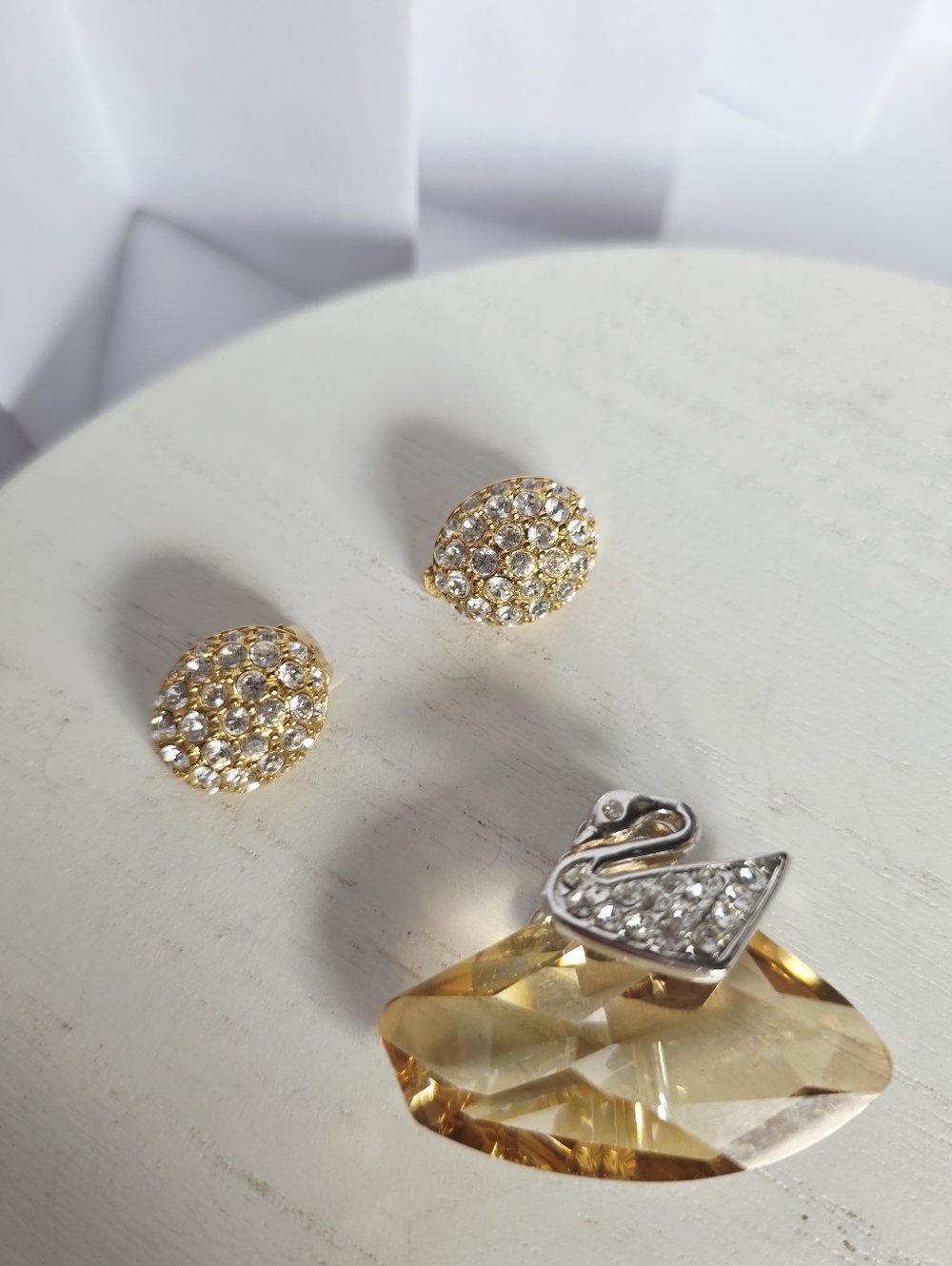 Swarovski Earrings And Pendant - Picture 2 of 6